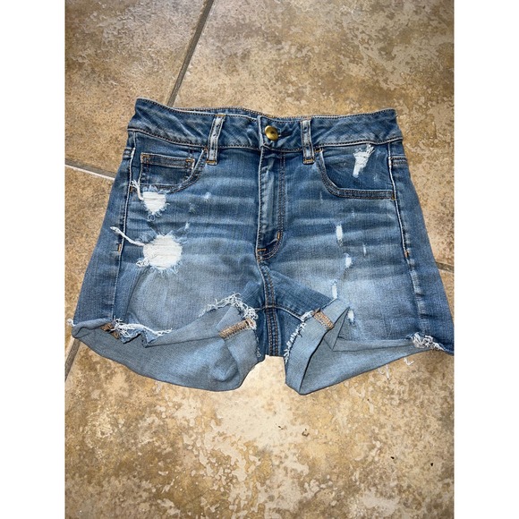 American Eagle Outfitters Pants - American Eagle hi Rise shortie size 4